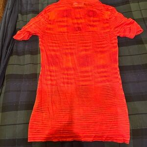 Isabel Marant Bold Red Short Sleeve Top